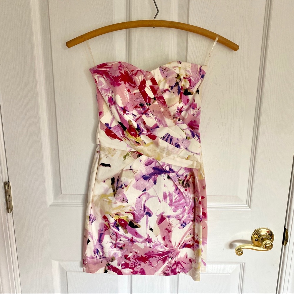 Bloomingdale’s Lipsy London Abstract Floral Dress
